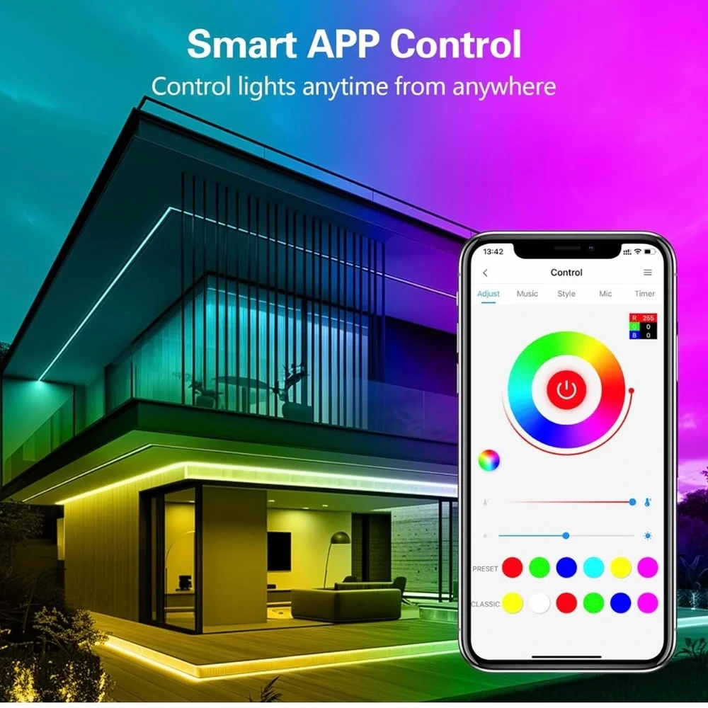 32.8ft Smart LED Strip Light
